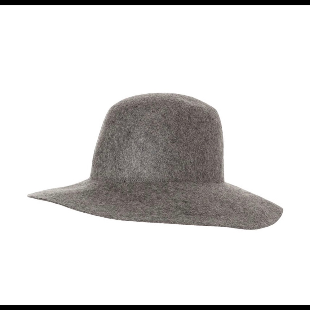 Wool floppy hat